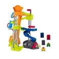 thumbnail image 2 of Set de Vehículos de Juguete para niños Fisher-Price Hot Wheels Pista de Carreras y Choques, 2 of 10