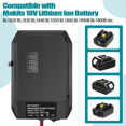 thumbnail image 3 of Para Ma*kita 18V a 12V Step Down Power Adaptador de Batería, DIY Charger Convertidor Power Estación con Conector de Encendedor para Auto, 3 of 6