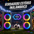 thumbnail image 2 of Bocina JYX Altavoz Bluetooth Portátil con 2 Micrófonos y Luces DJ para Fiestas T27-T, 2 of 10