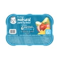thumbnail image 1 of Alimento para lactantes Gerber cosecha natural varios sabores 6 pzas de 113 g c/u, 1 of 5