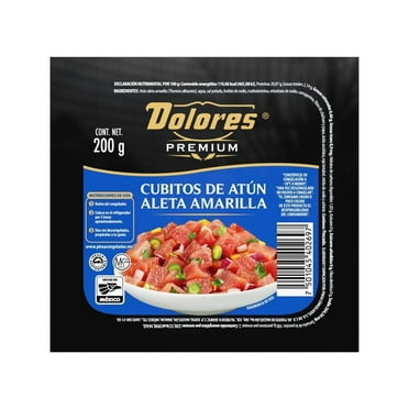 Cubitos de Atún Dolores Aleta Amarilla Congelado 200 g