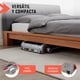 thumbnail image 3 of Caminadora Electrica Walking pad Centurfit 1.5 HP con Control Remoto Inclinación Manual Pantalla Digital Plegable Equipo de Ejercicio Compacto para Casa Hogar Color Plata, 3 of 9