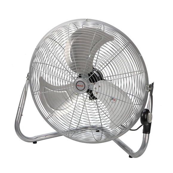 Ventilador de Piso Mytek 20 Pulgadas Acero Inoxidable