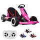thumbnail image 1 of Montable Electrico Go Kart para Niños Largo Ajustable Luz 12v - Rosa, 1 of 8