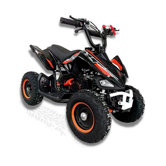 Mini Cuatrimoto Shahoma ATV03 Naranja Motor 49cc Encendido Electrico