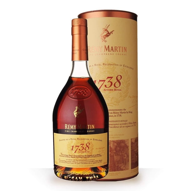Pack de 4 Cognac Remy Martin 1738 700 ml Remy Martin 1738