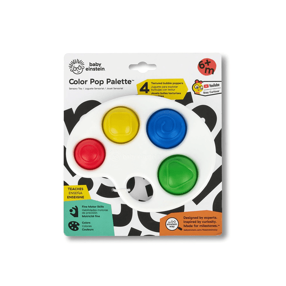 Juguete sensorial Baby Einstein Color Pop Palette