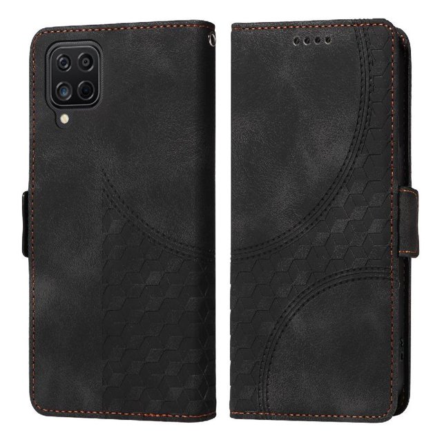 Funda GANGXUN para Samsung Galaxy A12 4G con diseño acolchado elegante, cuero PU, protección total y ajuste preciso