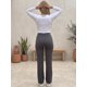 thumbnail image 3 of Pantalón de Mujer Tiro Alto, Corte Recto, Elegante y Cómodo para Uso Diario, 3 of 5