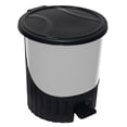 thumbnail image 1 of Bote de Basura Plastic Trends con Pedal 14 l Gris, 1 of 5