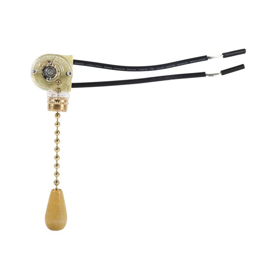 Interruptor De Tracción Tipo Cadena, Interruptor De Repuesto De Estilo Vintage De 4 Piezas Para Lámparas De Noche De Piso De Mesa De Pared, Con Carcasa De Plástico De