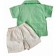 thumbnail image 4 of Guayabera para Bebé Pañalero con Short, Conjunto Mexicano de 2 Piezas para Niño, Guayabera Infantil de Manga Corta, 4 of 4