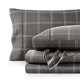 thumbnail image 1 of Juego de Sábanas Ultra Suaves Bare Home Colección Premium 1800 4 Piezas Tamaño Queen Cuadros Modernos Gris/blanco, 1 of 7