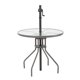 thumbnail image 3 of Naterial Set de Comedor para Exterior: Mesa + 4 Sillas + Sombrilla para Jardín Tipo Ratán, Modelo Elías, 3 of 5