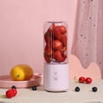 thumbnail image 5 of Portable Juicer Cup | USB Rechargeable Blender | 500ml Personal Mixer | Stainless Steel Blades | Easy Clean | Lightweight Travel Bottle | Smoothies Protein Shakes | Safe Lock | 3.7V | 1 Pack, 5 of 5