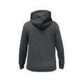 thumbnail image 2 of Sudadera Fruit of the Loom Para mujer con capucha y cierre, gris jaspe obscuro, talla EG, 2 of 4