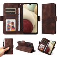 thumbnail image 4 of Funda GANGXUN para Samsung Galaxy A12 5G con diseño acolchado elegante, cuero PU, protección total y ajuste preciso, 4 of 5