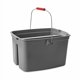 thumbnail image 1 of Rubbermaid Commercial Products-FG262888 Gris, cubeta de plástico de Doble cubeta para Limpieza, fácil de Llevar, 19 Cuartos de galón, Gris, 1 of 2