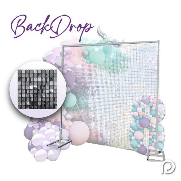 Backdrop Ciclorama para decoración PANEL DECORATIVO 2.40 X 120 cm