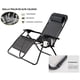 thumbnail image 3 of Silla Camastro Reclinable Gravedad 0 Plegable Jardin Playa azul, 3 of 9