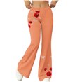 thumbnail image 3 of TaTaai Women's Loose Comfortable Flared Wide Leg Yoga Pants Fashion Casual Sports Fitness Trousers Soft Breathable All Match Daily Wear Gift, 3 of 7