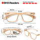 thumbnail image 4 of Lentes de Lectura B+D Max Readers Piel, 4 of 9