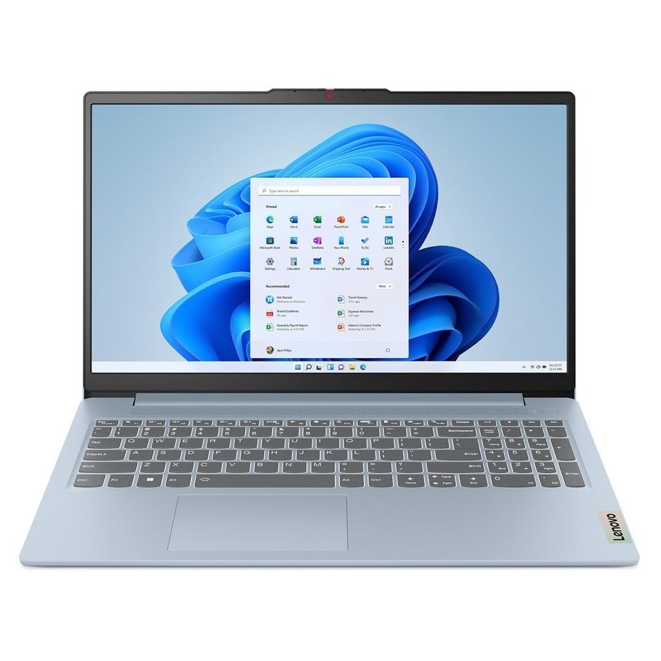 Laptop Lenovo IdeaPad Slim 3 15IRU8, 15.6"Intel Core i3-1315U, 8GB, 512GB SSD, Windows 11 Home, Español.