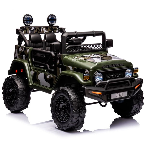 Montable Electrico LEE MONDE Toyota Cruiser Verde Militar
