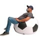 thumbnail image 3 of Sillón Puff Lunics Balón Soccer Grande Negro, 3 of 5