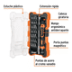 thumbnail image 2 of Juego De Desarmador De Joyero Con 30 Puntas 14162 Naranja/Negro, 2 of 3