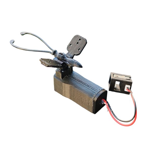 Dispositivo automático para abrir y cerrar mariposas. Ideal para proyectos decorativos y prácticos de bricolaje, actuaciones y fiestas en el