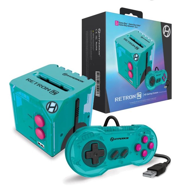 Consola RetroN Sq: HD no incluye juegos Hyperkkin Para Gameboy, Gameboy color y GameBoy Advance