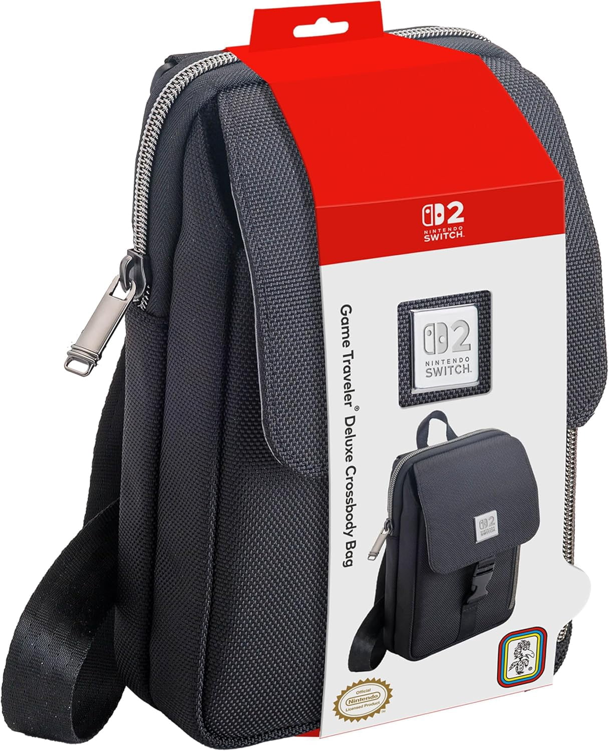 Estuche Game Traveler Deluxe Crossbody Bag - Negro - Nintendo Switch 2