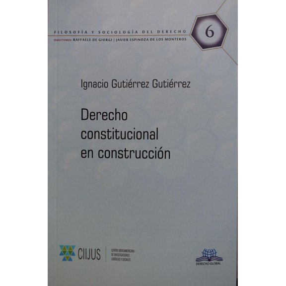 DERECHO CONSTITUCIONAL EN CONSTRUCCION DERECHO GLOBAL IGNACIO GUTIERREZ GUTIERREZ