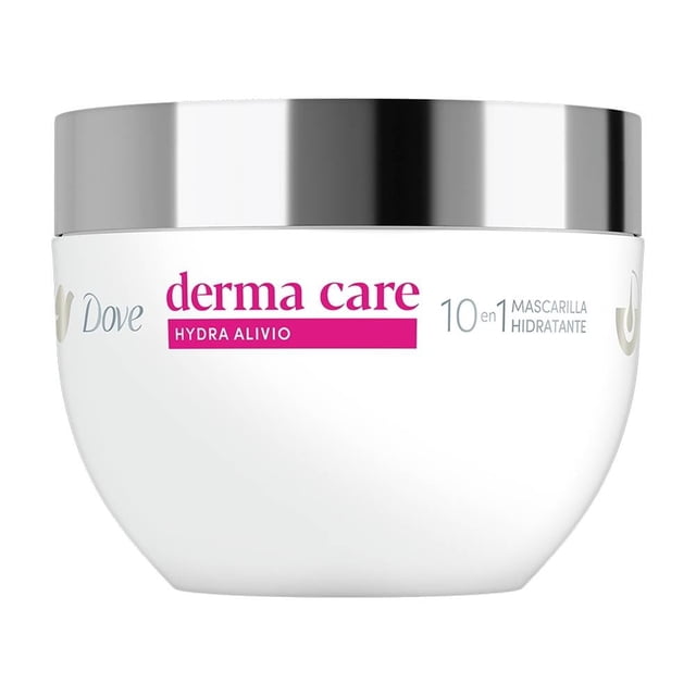 Mascarilla capilar Dove Derma Care hydra alivio 10 en 1, 270 g