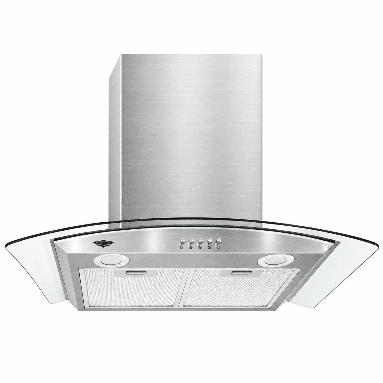 Campana Extractora Gutstark Home de Acero Inoxidable y Vidrio 600mm 900 m3/h