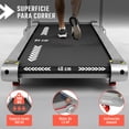 thumbnail image 2 of Caminadora Electrica Walking pad Centurfit 1.5 HP con Control Remoto Inclinación Manual Pantalla Digital Plegable Equipo de Ejercicio Compacto para Casa Hogar Color Plata, 2 of 9