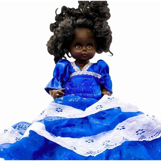 Muñeca conga de Yemaya orisha devocional altar santería rito (M)