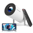 thumbnail image 1 of Magcubic Proyector 4K 1080P Compatible con WiFi y Bluetooth, Miniproyector Portátil, Llavero Automático, Cine en Casa Giratorio de 180°, HY300 Pro, 1 of 9
