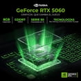 thumbnail image 4 of Laptop IA Gamer ASUS TUF Gaming A16 Nvidia GeForce RTX 5060 8GB DLSS Ryzen 7 260 NPU 32GB 1TB 16" IPS FHD+ 165Hz Teclado Ingles, 4 of 6