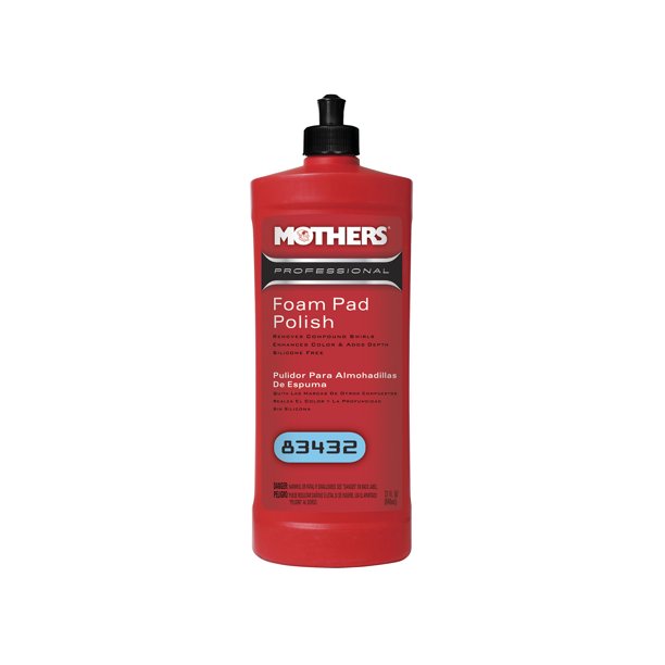Compuesto Pulidor Fino Auto Mothers 947ml Rojo