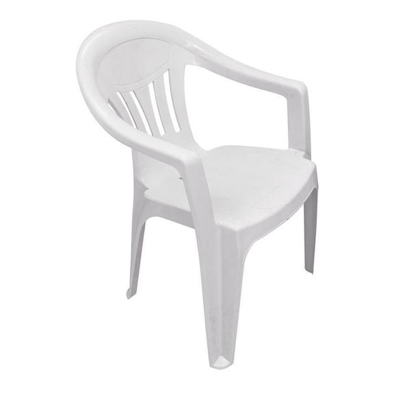 Silla Plástica Alica Blanca