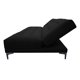thumbnail image 5 of Sofa Cama Reclinable El Bazar Store Verso Negro, Futon Abotonado Matrimonial 3 posiciones, Sala, 5 of 8