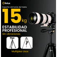 thumbnail image 2 of Tripié Profesional para Cámara 220 cm Carga 15 kg Cabeza Fluida Cenital 1/4, 2 of 11