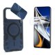 thumbnail image 1 of Funda + Mica Icon Case Optimus para Infinix Note 60, Carcasa, Protector, Uso Rudo, Protector de Pantalla, Antigolpes, Esquinas Reforzadas, Protección de Cámara - Azul Marino, 1 of 9