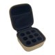 thumbnail image 4 of Estuche de viaje para insulina, bolsa refrigerante, estuche portátil de almacenamiento, organizador de viales de insulina para viajes, hogar, vida diaria, oficina. Caqui 9 ranuras, 4 of 8