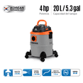 thumbnail image 2 of Aspiradora 20 lts 1000w Daewoo para Agua y Polvo, 2 of 6