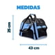 thumbnail image 3 of Transportadora para Mascotas Bluelander SHDG-1207 Pegable Color Azul, 3 of 5