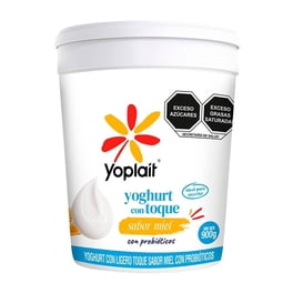 Yoghurt batido Yoplait natural con un toque de miel de abeja 900 g