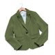 thumbnail image 2 of Saco clásico de Mujer Elegancia y Estilo Verde olivo Extra Grande, 2 of 3
